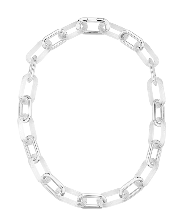 Lalique link necklace