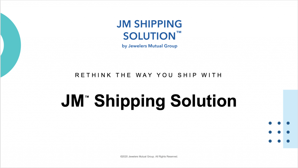 JM Shipping Solution Webinar